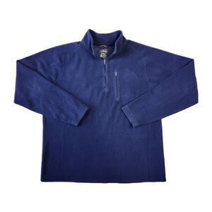 LL Bean Sweater Mens XLT 1/4 Zip‎ Pullover Outdoors Gorpcore Camping Hiker Urban